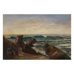 E. Carlyon, Coastal Scene