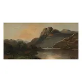 William Collins, Nr. N.Berwick; Loch Lomond, a pair both signed 'W.Collins' and inscribed with titles (lower right) oil on board, each