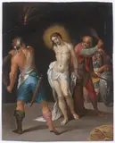 Ambrosius Francken I, The Flogging of Christ, Around 1600, Oil on copper