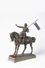 Bohuslav Schnirch, Submission to the St. Wenceslas Monument Competition, Around 1894, Bronze