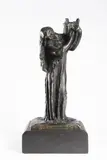 Josef Mařatka, Symphony, 1911 - 1912, Bronze, wood base