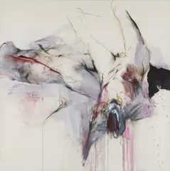 Frantisek Mertl, Etude, 1994, Acryl auf Leinwand