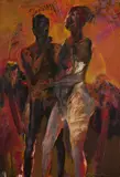 Frantisek Mertl, Ohne Titel, Acryl auf Karton