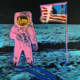 Moonwalk (Pink) 11.405 by Andy Warhol, 2020, Farbserigrafie auf leichtem Karton, sold Sep 2023