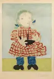 Maya en Tablier by Pablo Picasso, Ca. 1965, Farblithografie auf Arches, sold Nov 2023