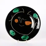 Pablo Picasso Ceramics, Aus: Service Visage Noir