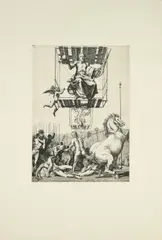 Michael Triegel, Schlacht, 1993, Radierung auf Hahnemühle (Wasserzeichen)