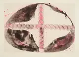 Mario Merz, Ohne Titel, 1993, Farbradierung auf Velin