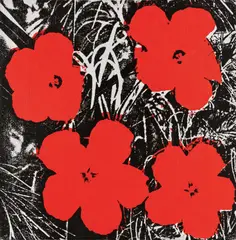 Andy Warhol, Flowers, 1964, Synthetische Polymerfarben auf Leinwand