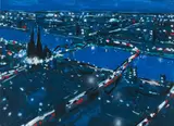 Franziskus Wendels, "Kölle", 1997, Öl auf Leinwand