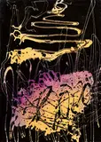 Sigmar Polke, Ohne Titel, 1986, Kunstharz und Pigment auf Leinwand