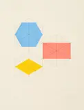 Max Bill, Ohne Titel, 1969, Farbserigrafie auf BFK RIVES (Wasserzeichen)