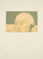 Luc Tuymans, Giscard, 2004, Farblithografie auf Arches (Wasserzeichen)