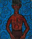 John Deakin, Junger Mann, 1938, Öl auf Leinwand