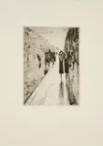Lesser Ury, Konvolut von 3 Radierungen