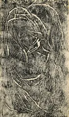 Kopf II by Christian Rohlfs, Um 1915, Holzschnitt auf Velin, sold Jun 2024