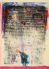 Rosenkavalier by Thomas Bayrle, 1965, Farblithografie auf dünnem Velin, sold Jun 2024