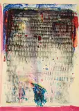 Thomas Bayrle, Rosenkavalier, 1965, Farblithografie auf dünnem Velin