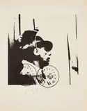 L'udito by Joseph Beuys, 1974, Offset auf Bütten, sold Sep 2023