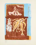 Erich Heckel, Mais, 1968, Farblithografie auf BFK Rives (Wasserzeichen)