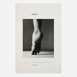 Richard Avedon, Rudolph Nureyev, En Pointe, New York poster, offset lithograph