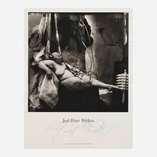 Sanitarium poster by Joel-Peter Witkin, 1985, photogravure, sold Dec 2023
