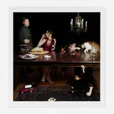Julie Blackmon, Dinner Party, 2005, archival pigment print