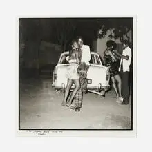 Untitled (Portrait) by Seydou Keïta, gelatin silver print, sold Dec 2023