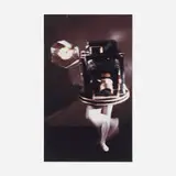 Laurie Simmons, Walking Camera (Jimmy the Camera) (in honor of Jimmy DeSana) (from 1989: A Portfolio Honoring Artists Lost to AIDS), C-print