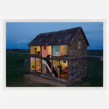 Heather Benning, The Dollhouse: Dusk #1, Kodak Endura digital C-print mounted to Sintra