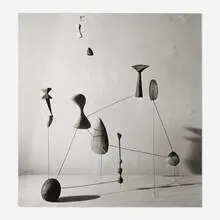 Herbert Matter, Vertical Constellation with Bomb (from the Calder by Matter portfolio), gelatin silver print