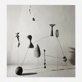 Herbert Matter, Vertical Constellation with Bomb (from the Calder by Matter portfolio), gelatin silver print