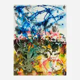 Bill Alpert, Untitled, ink and acrylic on paper laid to board