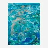 Rex Ashlock, Nude in Water (from the Swimmer series)