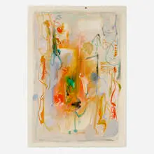 Lamar Briggs, French Mist No. 2, watercolor and acrylic on paper