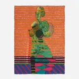 Vladimir Cora, Woman (Mujer), 1995, screenprint in colors