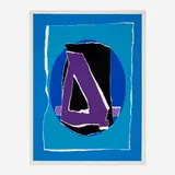 Adja Yunkers, A II, 1972, screenprint in colors