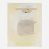 Lawrence Carroll, Robert Ryman is Dead (from the Obituary Series), c. 1987-91, mixed media collage on paper