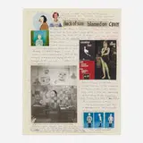 Marcel Dzama, Untitled (Sketchbook Page 9), 2004, ink, paper collage and mixed media on paper