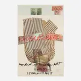 Robert Rauschenberg, Museum of Modern Art exhibition poster, 1977, offset lithograph in colors