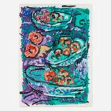 Judy Rifka, Still Life XX (342), 1986, oil and acrylic on paper