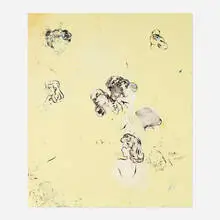 Razvan Boar, The Violet's Yellow, 2013, oil on canvas