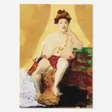 Jörg Herold, Frau, 2007, acrylic and gouache on photocopy