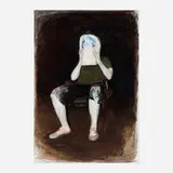 Alexander Tinei, Mask 2, 2012, oil on canvas