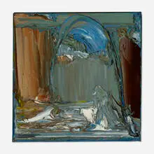 Joachim (Jack) Probst, Motif #142 (from the Campbell series), 1971, oil on canvas