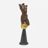 Robert Graham, Torso, 1991, bronze, gold leaf