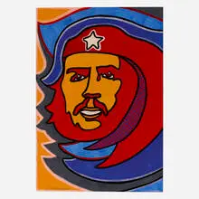 Raúl Martínez, Che, 1991, tempera on paper