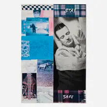 Stay Safe by Ed Ruscha and Robert Rauschenberg, 1978, offset lithograph in colors, sold May 2025