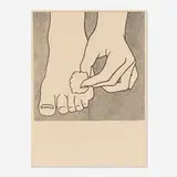 Roy Lichtenstein, Foot Medication