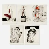Michael Hafftka, The Other Half, monoprint with drypoint